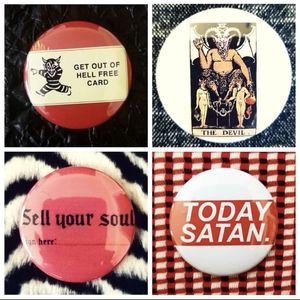 Devil hell set of 4 New Large 2.25" inch (57…